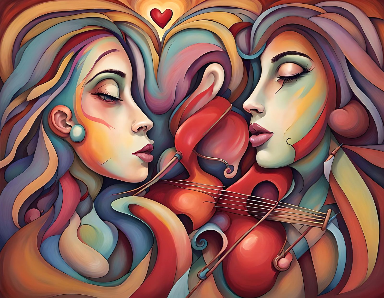 Liquified Hearts in Syncopated Rhythm