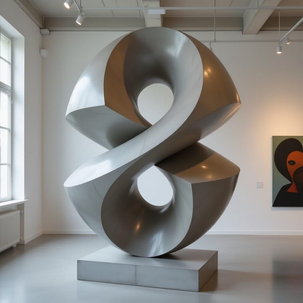 Surreal Vertigo Art Sculpture Defying Gravity