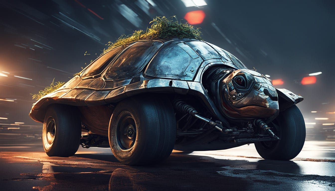 Turtle's Secret Speed Revealed in Futuristic Dash