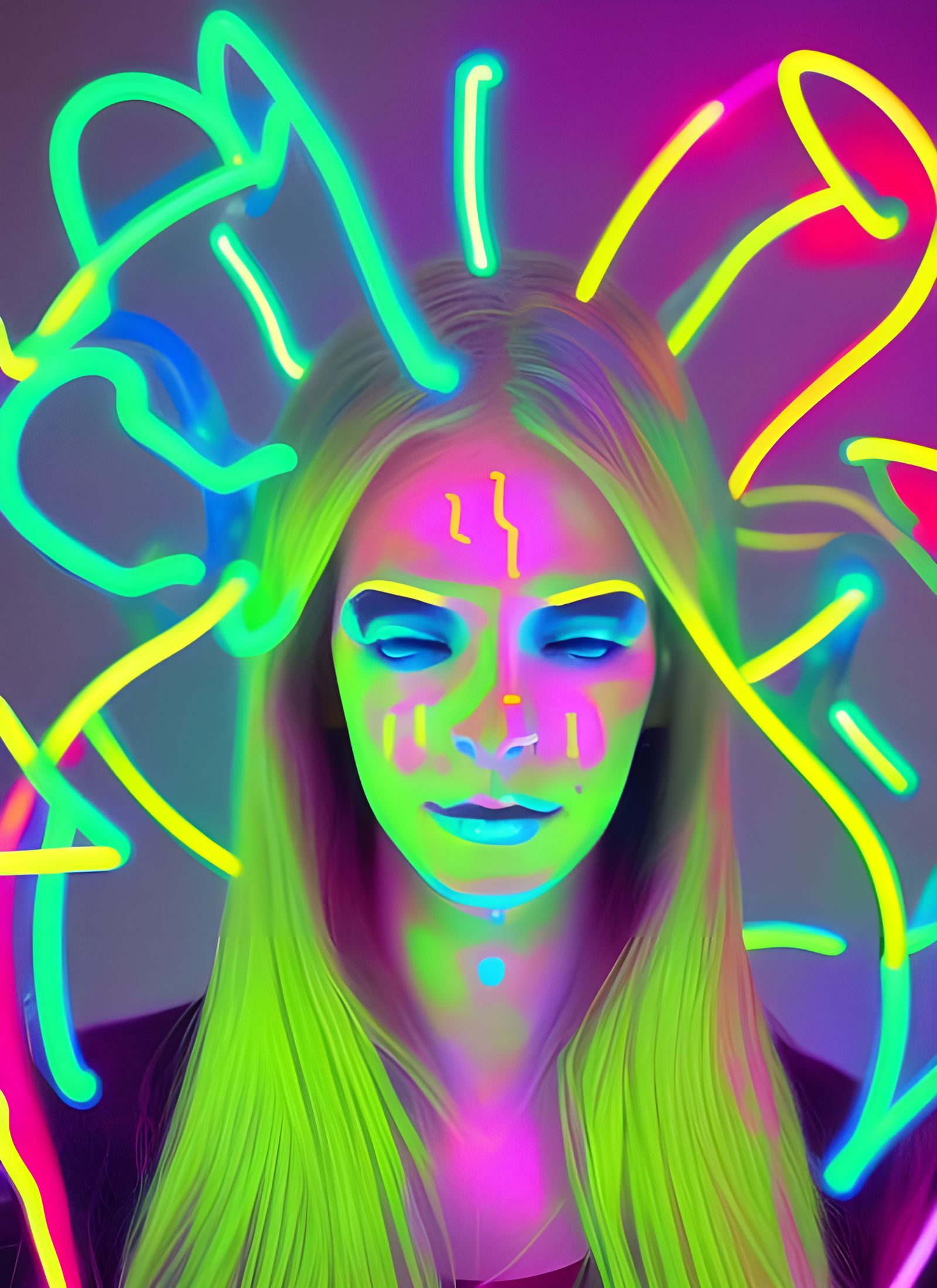 Neon Machine Elves Transformation