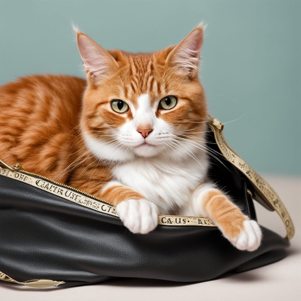 Whimsical Feline Escapade