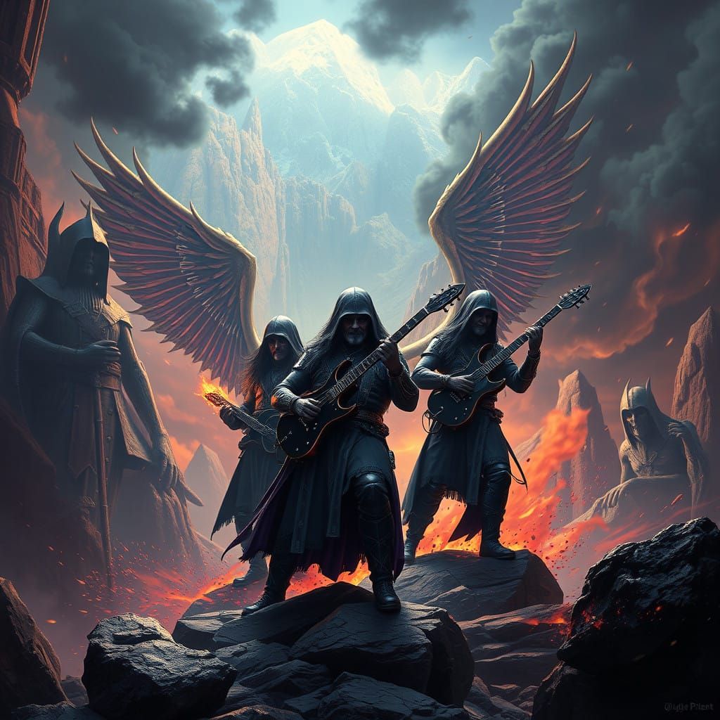 Epic Fantasy Realm as Unreal Engine 5 Matte Painting