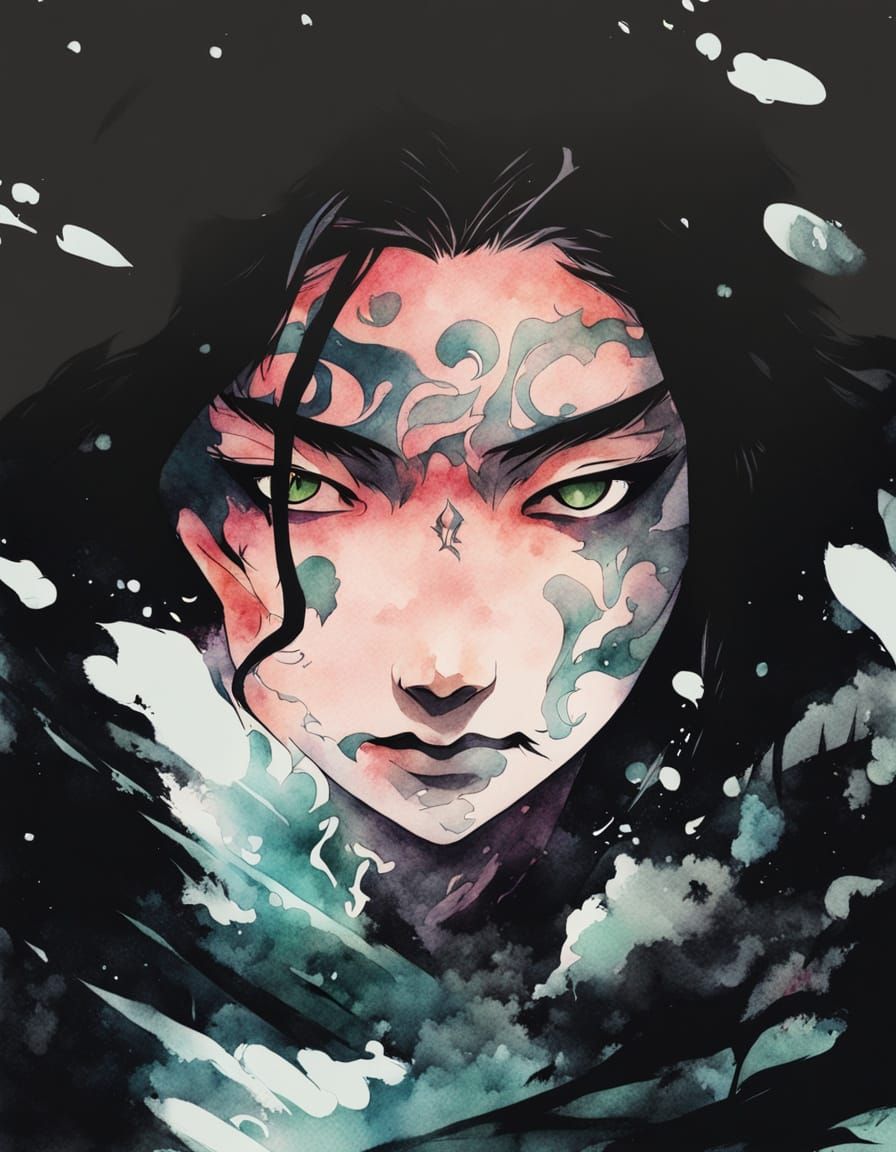 Demon Slayer in Morning Mist