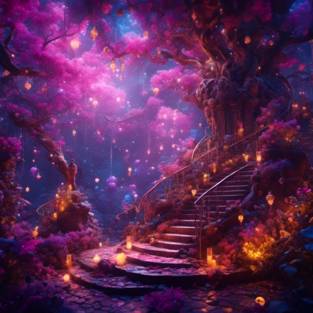 Dark Fantasy Masterpiece in Hyperreal Style