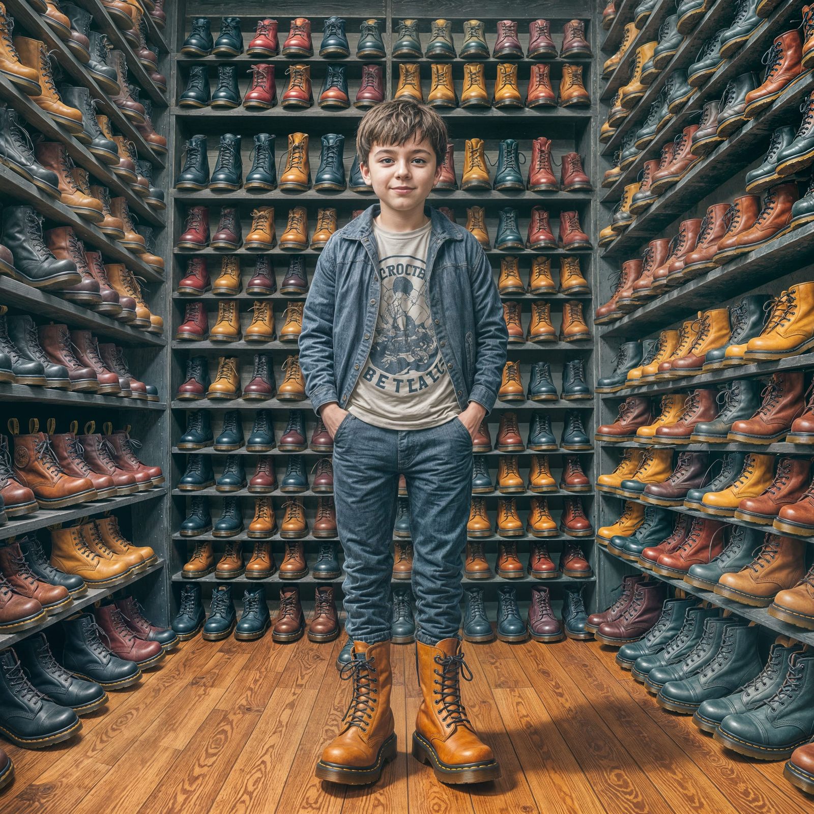 Boys Showcases Vibrant Doc Martens Collection in Various Sty...