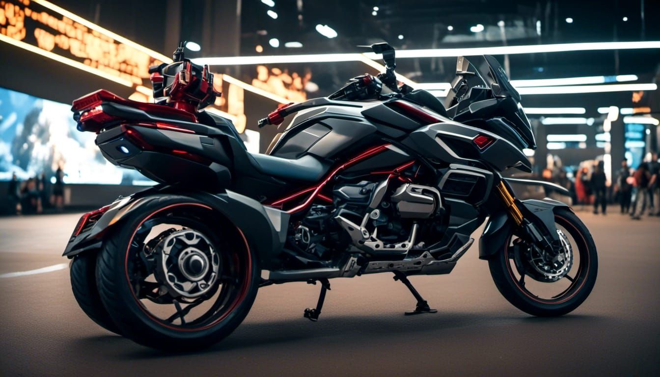 Epic Robot Battle in Futuristic City