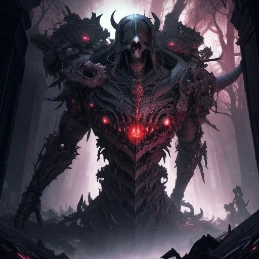 Disturbing God of Death from the Abyss