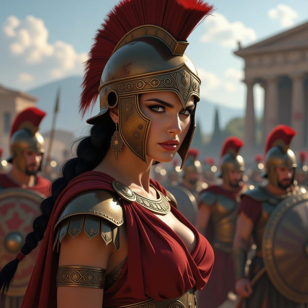 Etruscan Goddess of War, Enie, Battles in Ancient Epic