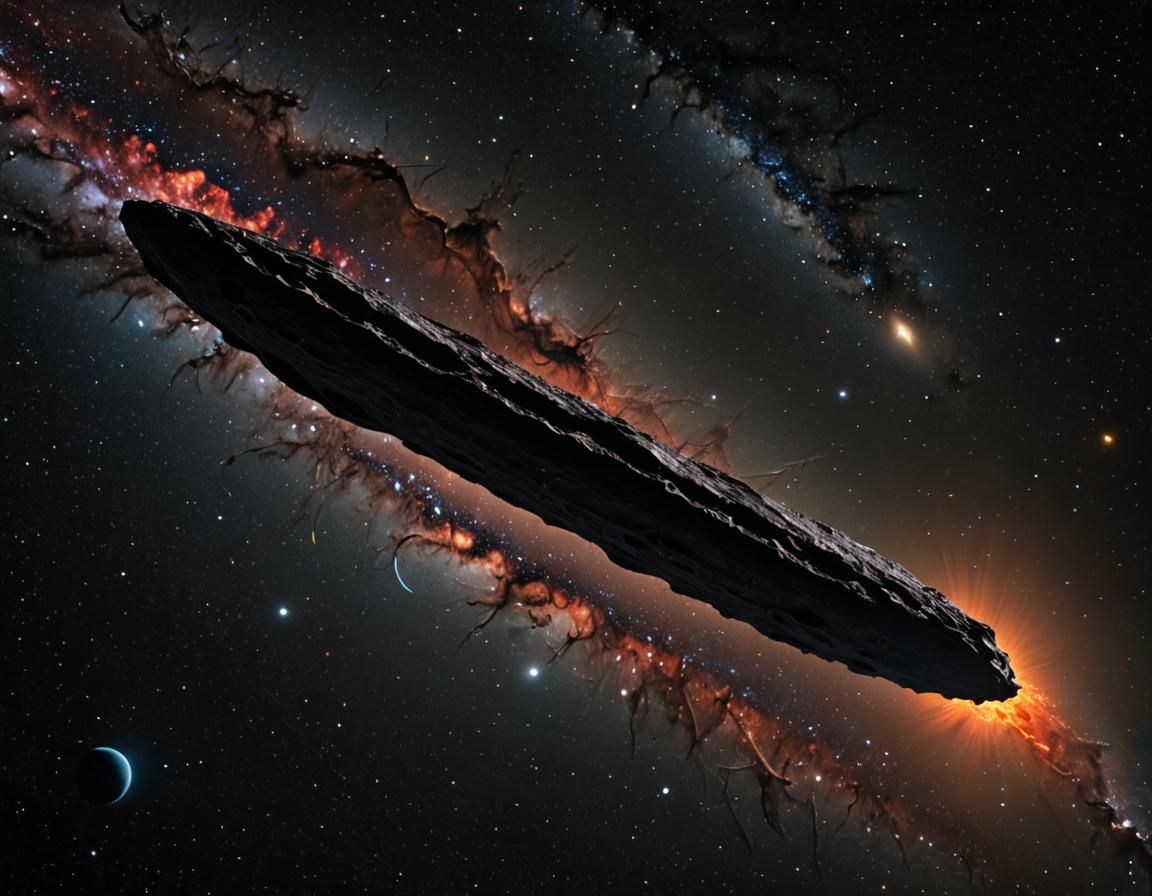 Oumuamua is a space object of interstellar origin that cross...