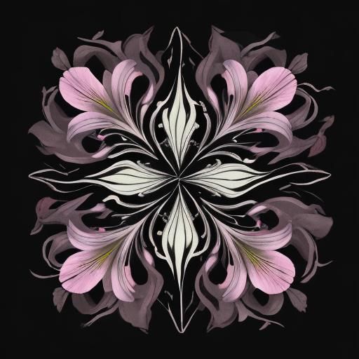 Colorful Calla Lilies with Paint Splatter Cross