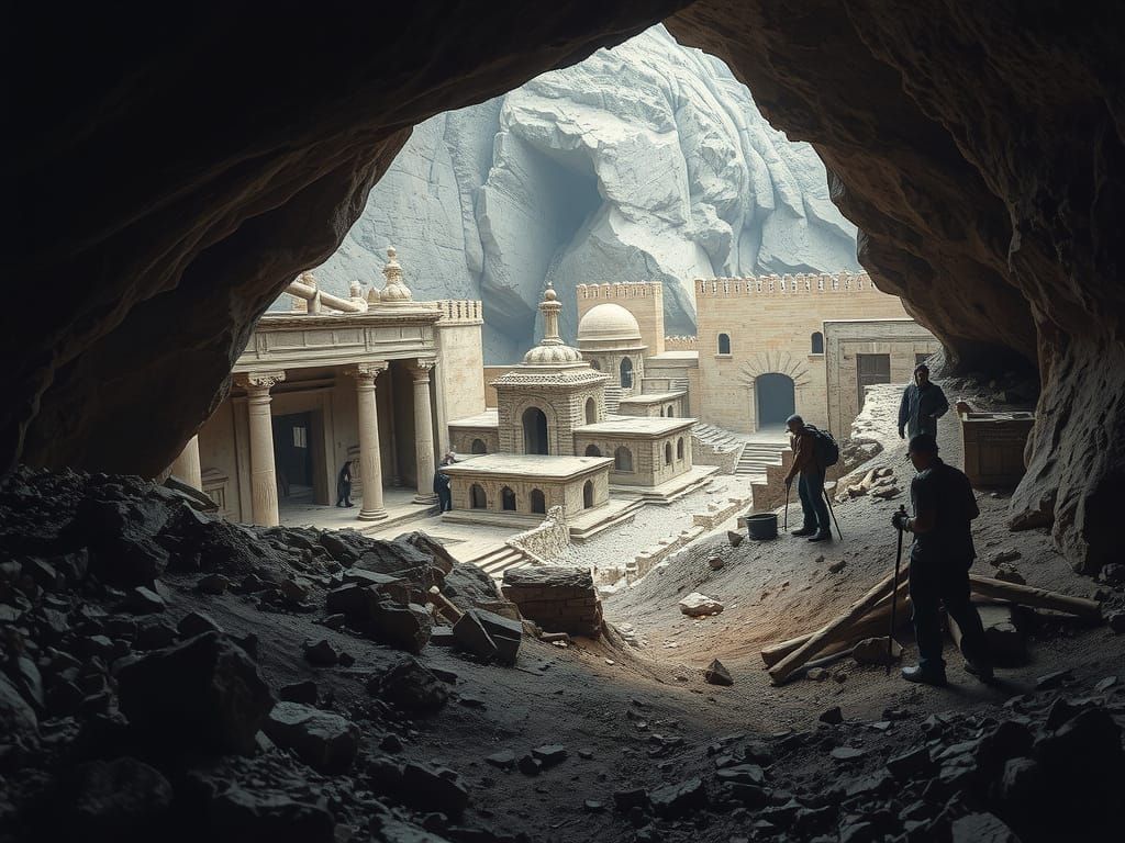 Ancient City Revealed in Cave by Archeologists