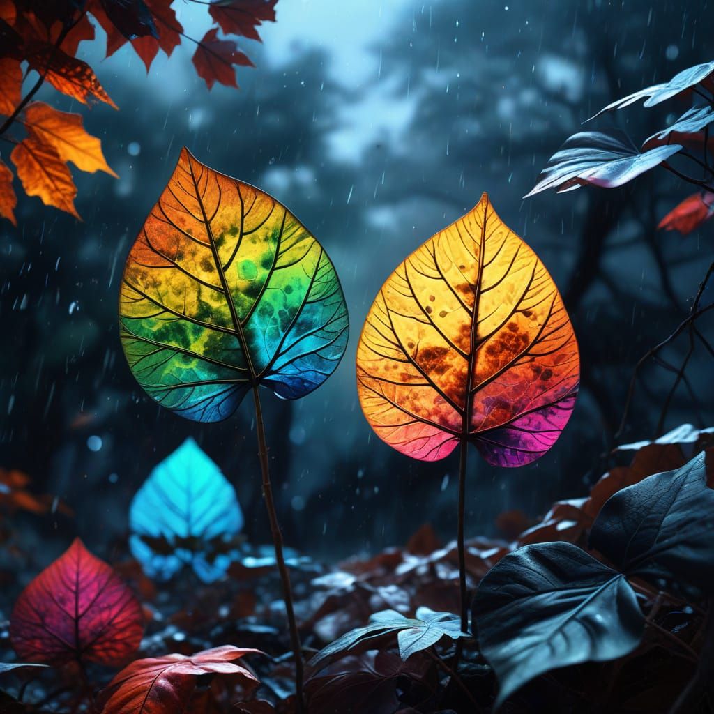 Surreal Autumn God Reveals Winter Landscape