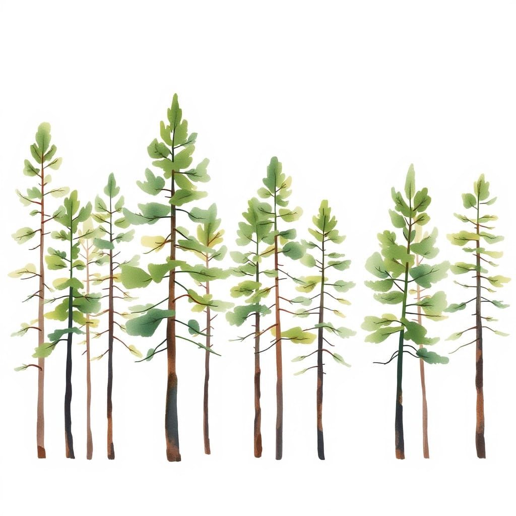 Pine trees