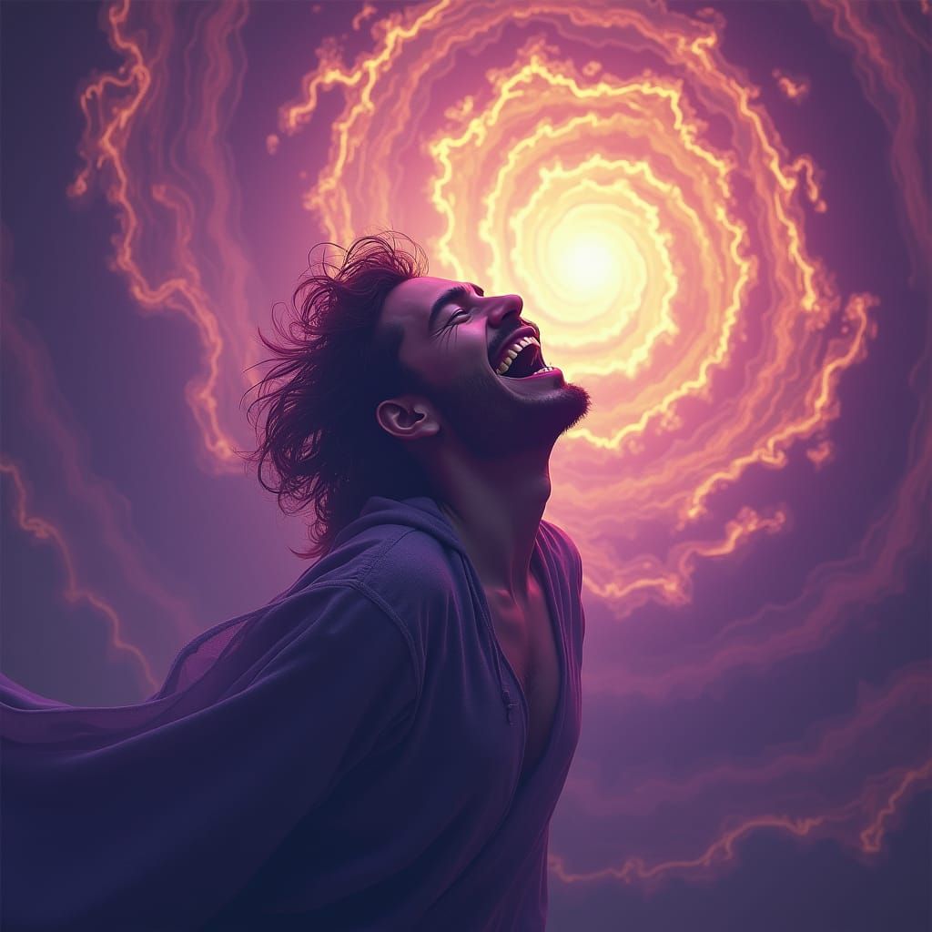 Arthur Ford's Ethereal Laughter: A Matte Painting