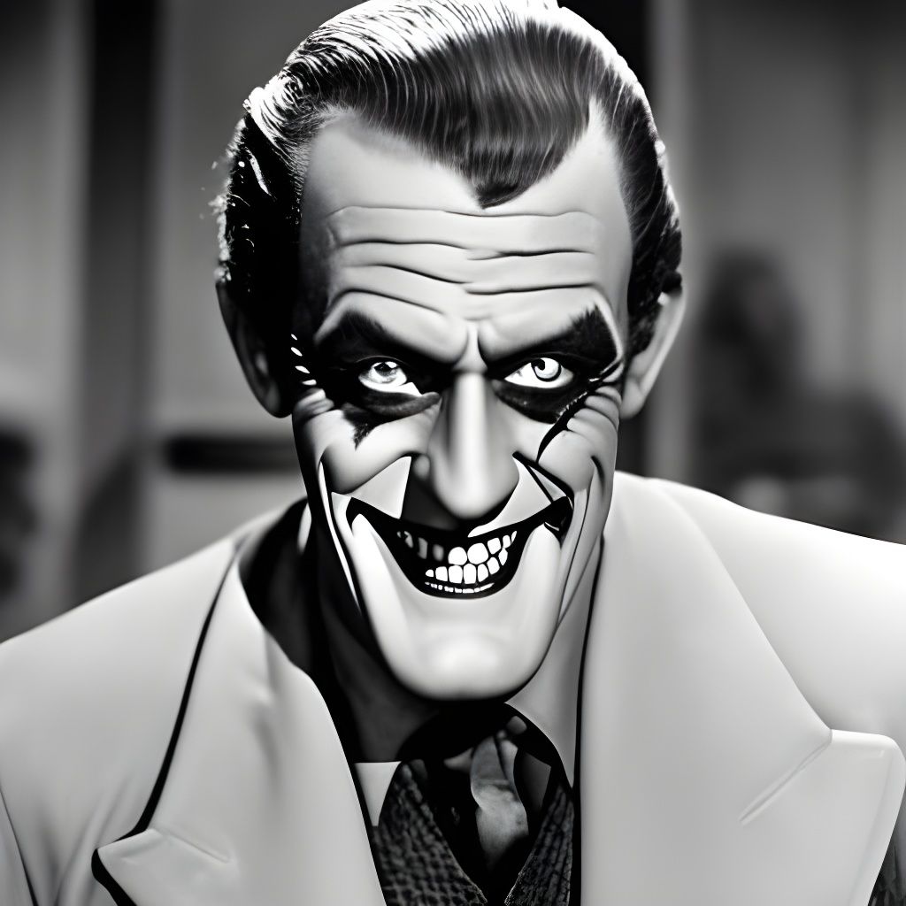 Cowboy Joker Mashup: Western Meets Gotham