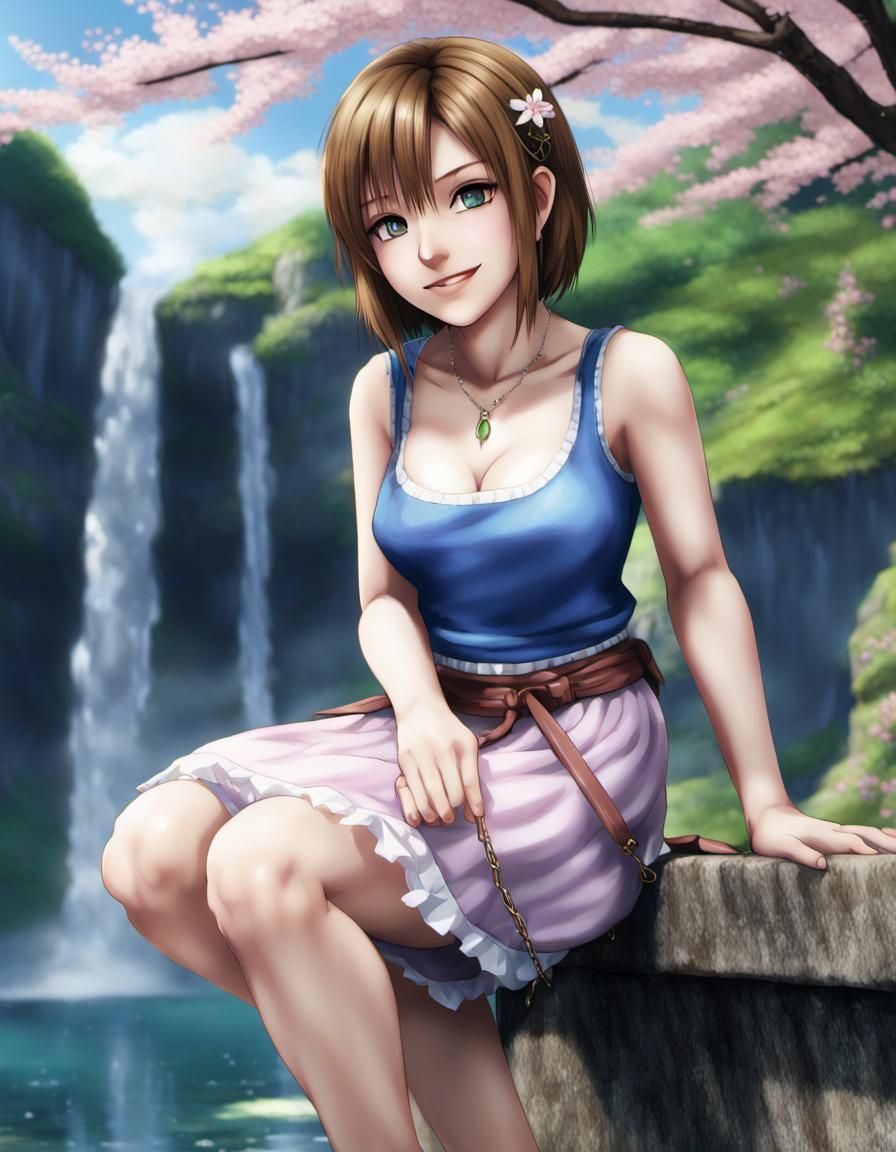 Sakura Princess Portrait in Golden Hour