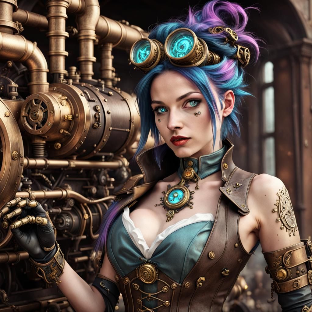 Arcane Jinx with Steampunk Engine