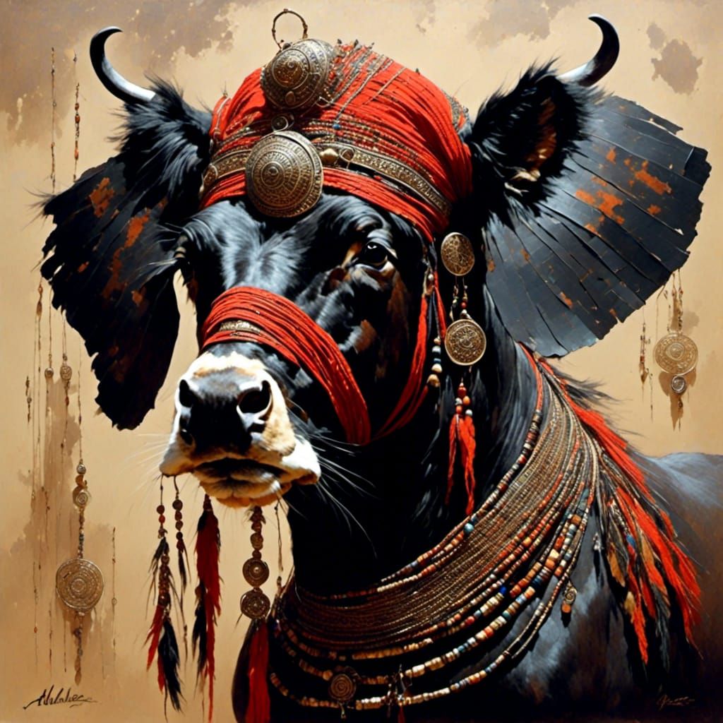 Animal Portrait Generated with LoRA Model