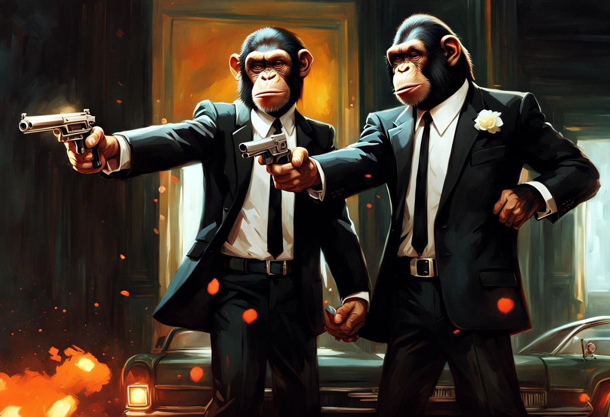 Pulp Fiction Chimps