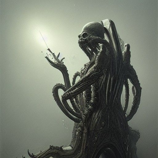 Night Strangers: Hyperrealistic Baroque Digital Illustration