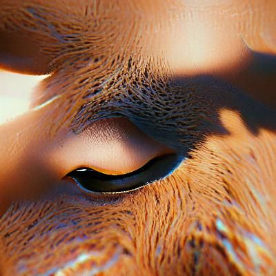 3D Animal with Deep Shadows and Shading