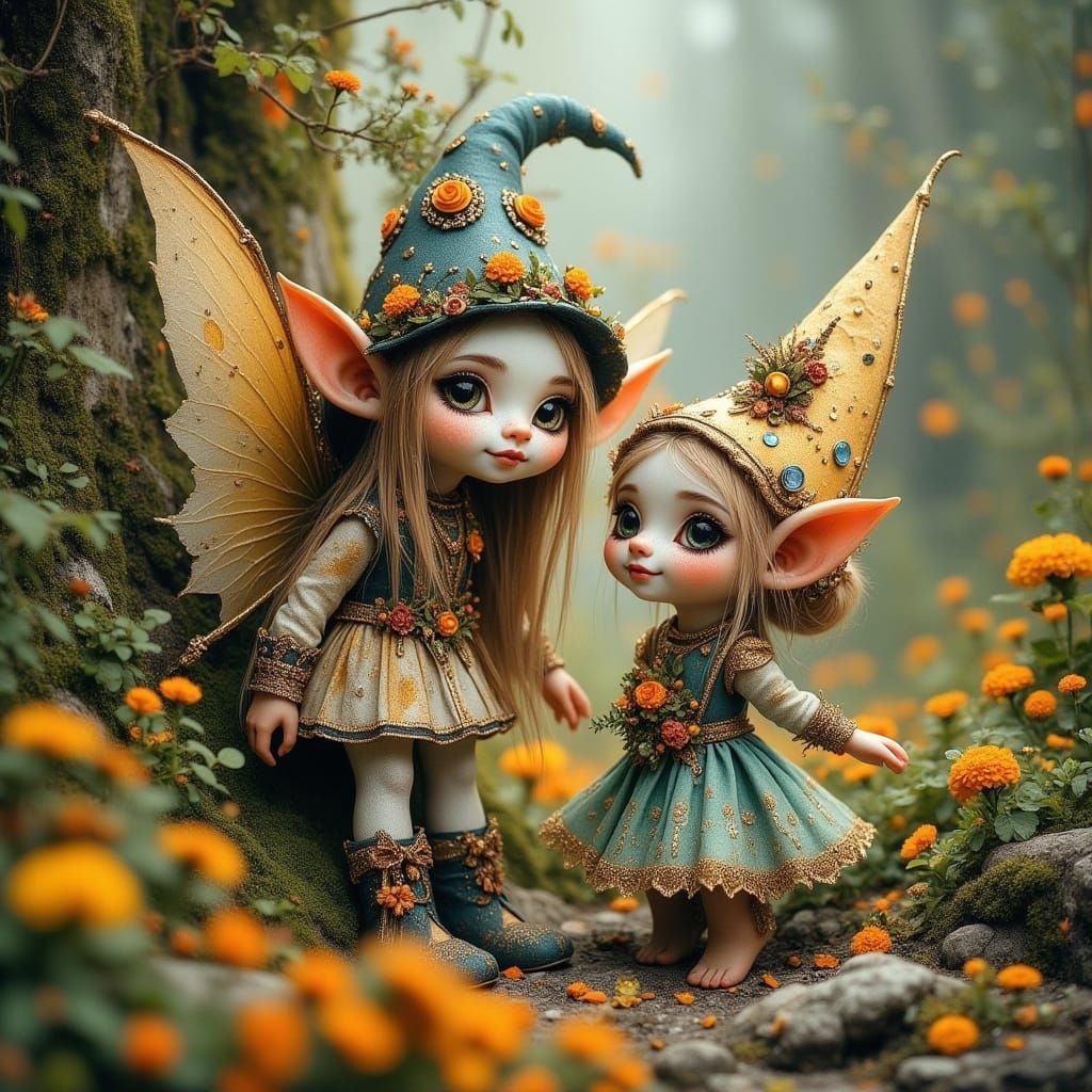 Whimsical Pixies Spread Midsummer Joy