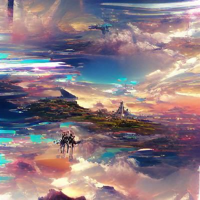 Soft Pastel Gradient Abstract Art