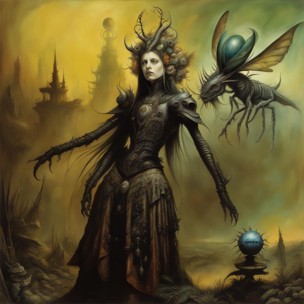 Cryptid Taxidermy Museum: Detailed Fantasy Art