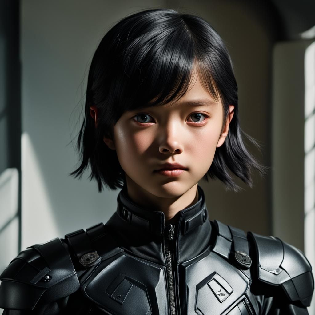 Minimalist Shadow Play: Abstract AI Art