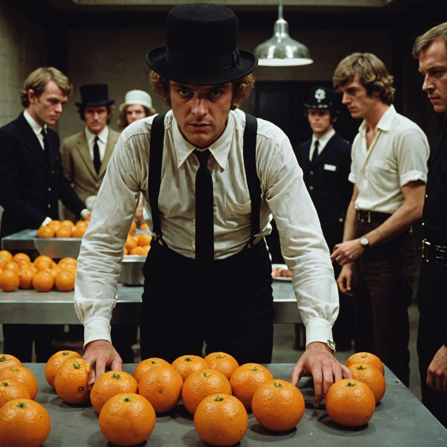 A Clockwork Orange: Dystopian Scene