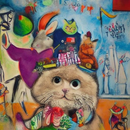 Plush Cat's Wild West Street Food Adventure
