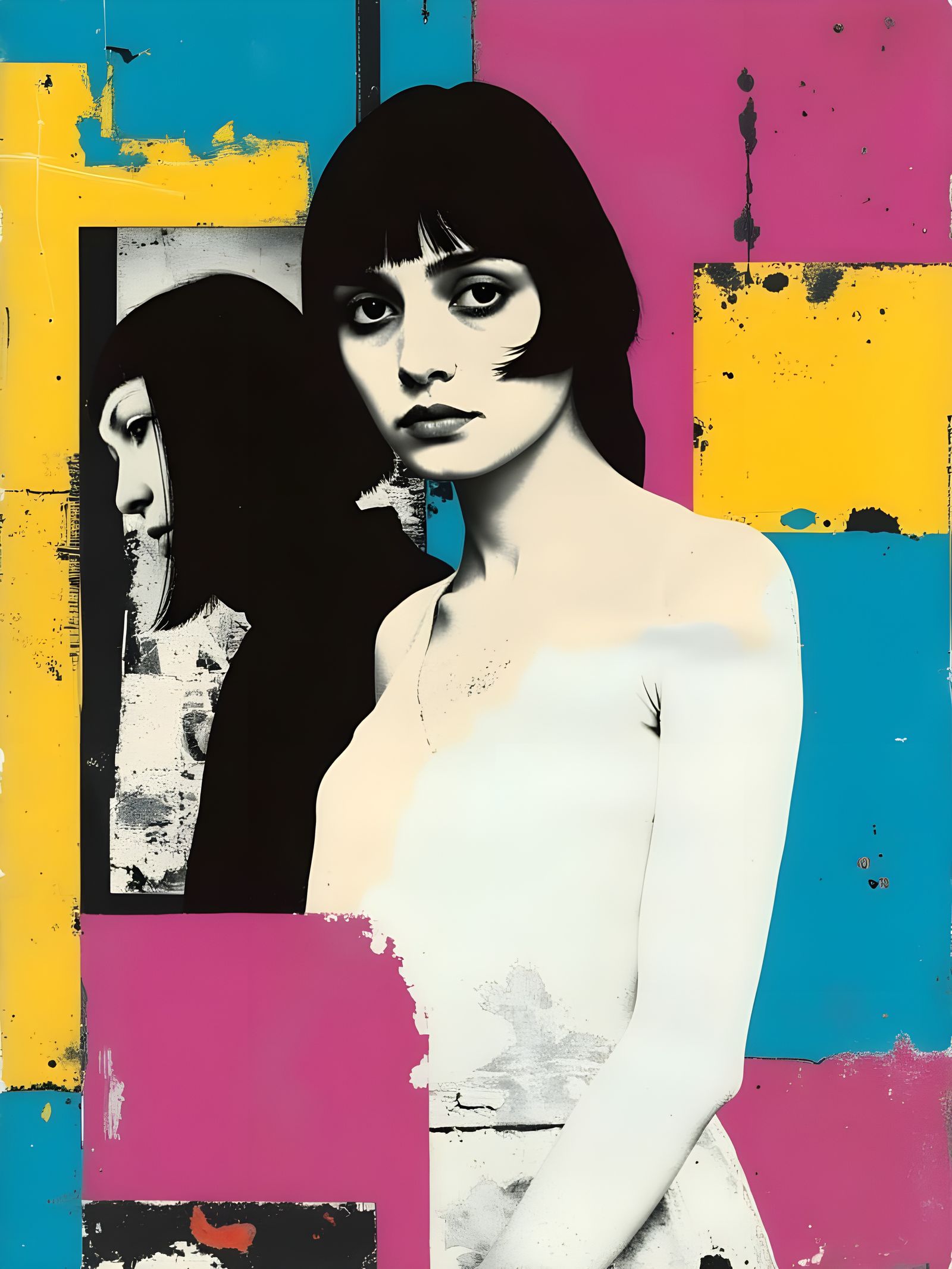 Surreal Portrait of Post-Soviet Individual in Urban Decay