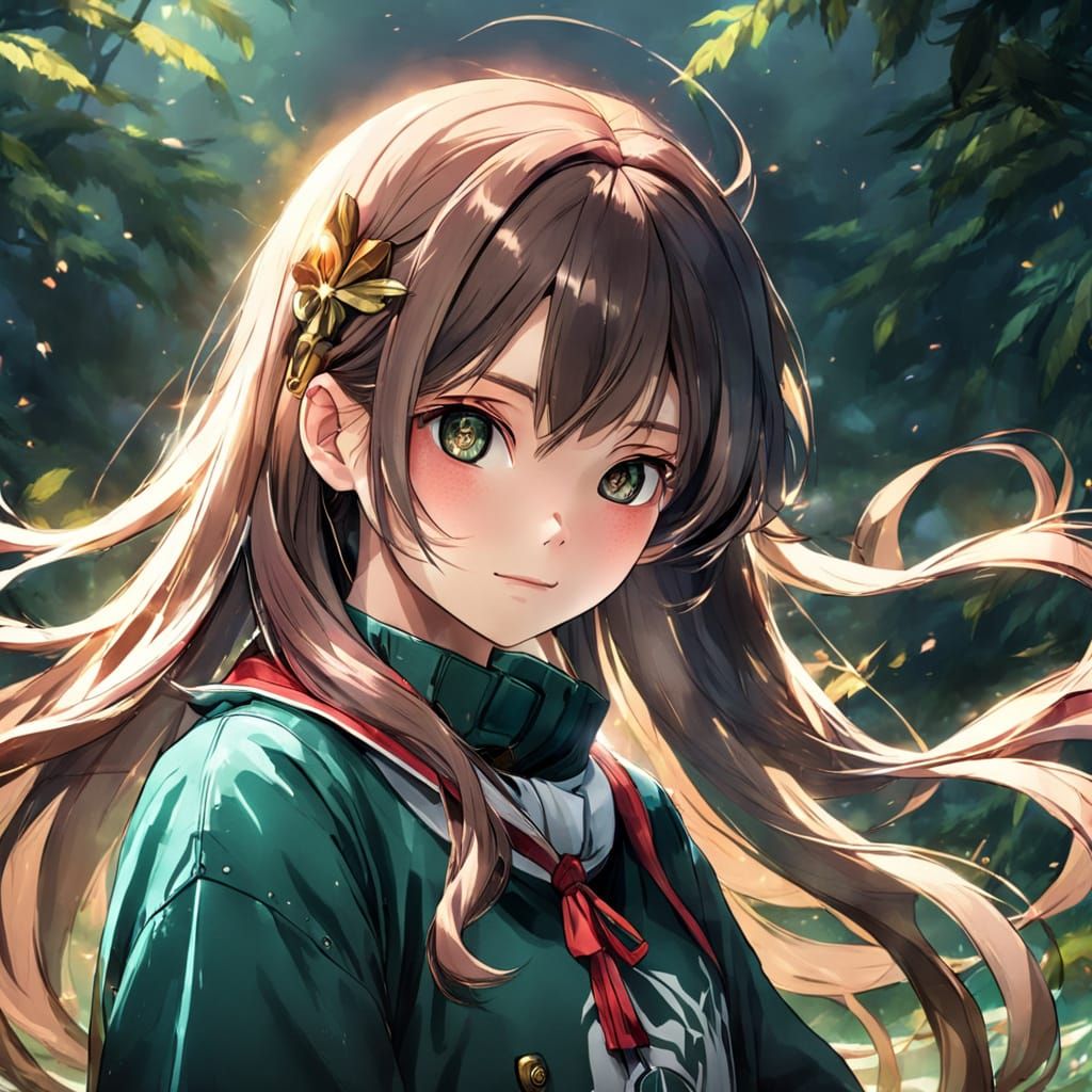 Young Female Figure in a Simple Composition