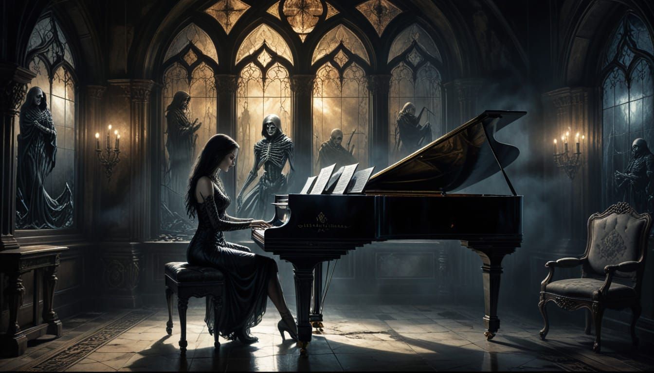 Eternal Piano Maestro in Dark Luxury