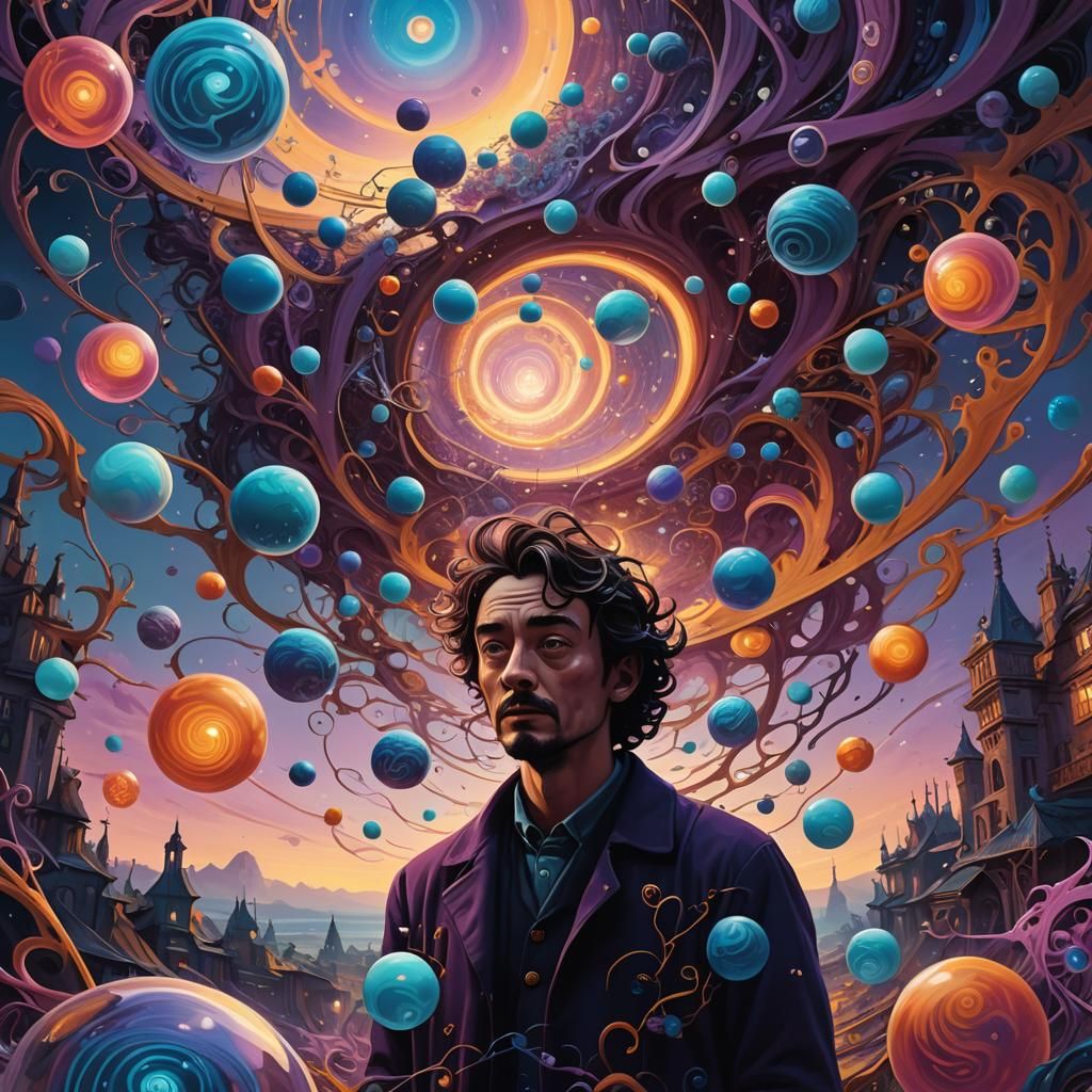 ADHD Dreamscape: Surreal Digital Art