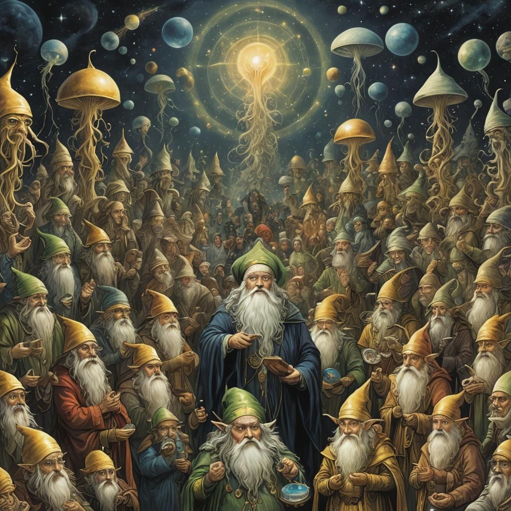 Chaotic Elfscape: A Molecular Level Mystery