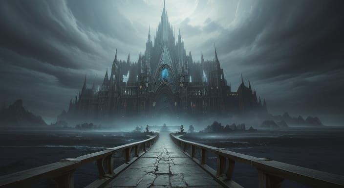 Epic Cinematic Impasse in Maximalist Digital Art