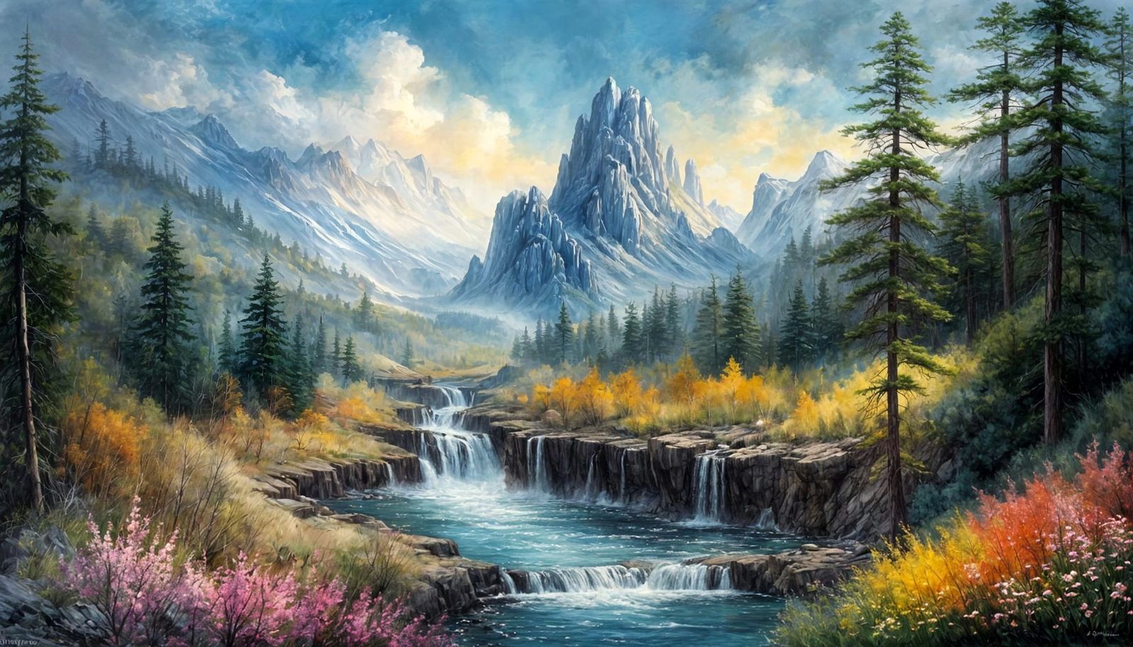 Mountain Waters to Cool Rocky Pools