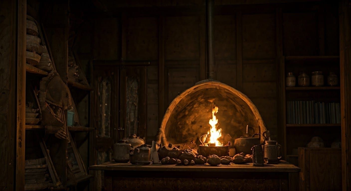 AI-Generated Random Scene With Varied Elements