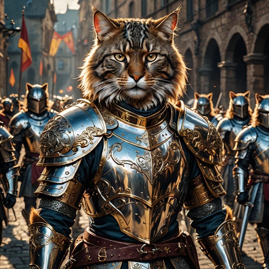 The purrfect warrior