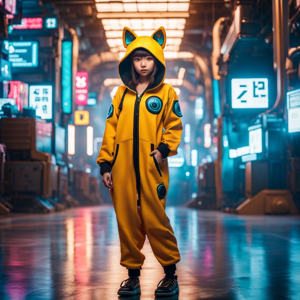 Old Cyberpunk Kigu Girl