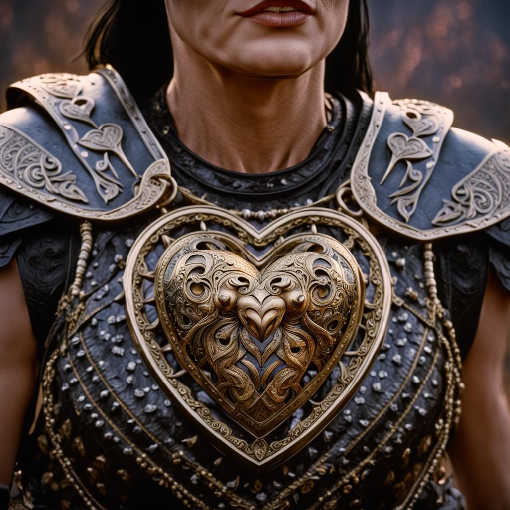 Xena With Heart-shaped Breastplate