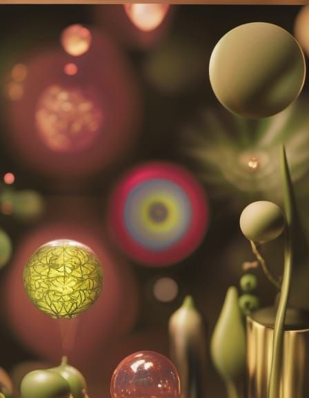 Biopunk Apothecary with Stained Glass Details