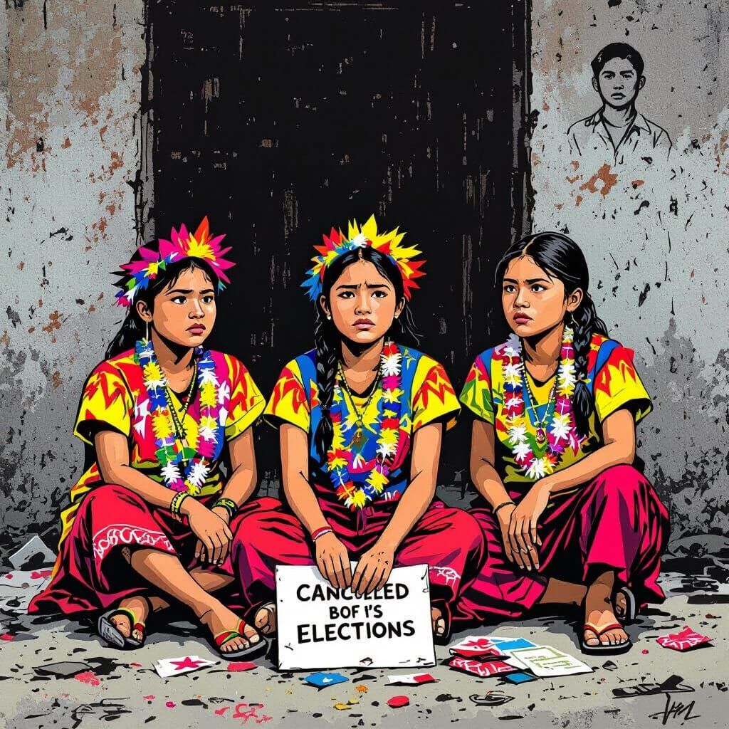 Youth Council's Dismay: Vibrant Art Inspired by Haring