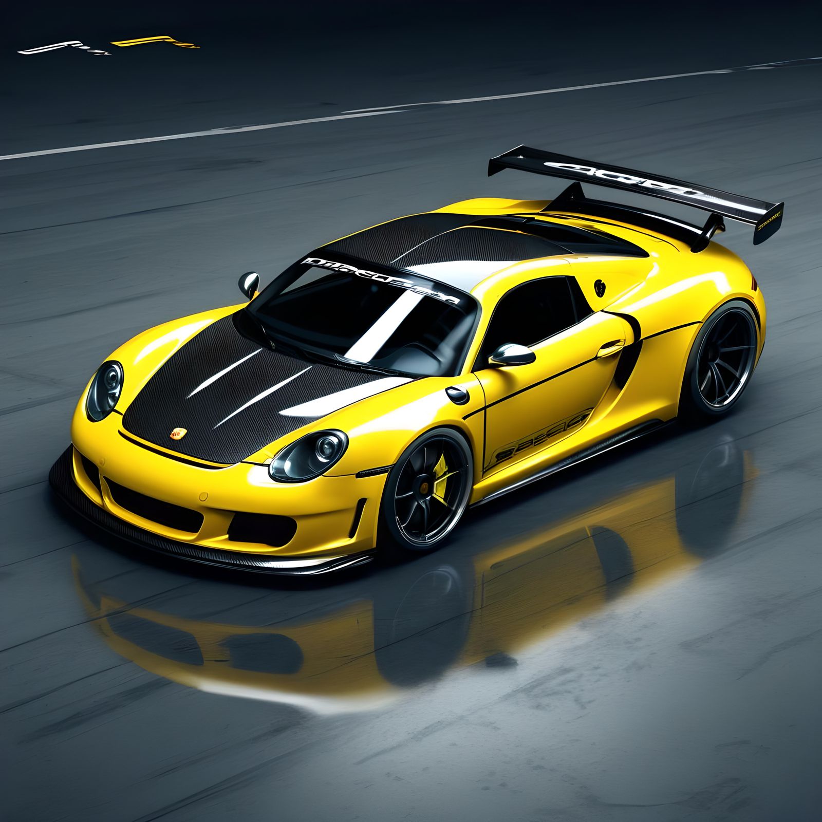Modified 2010 Porsche Carrera GT Racecar