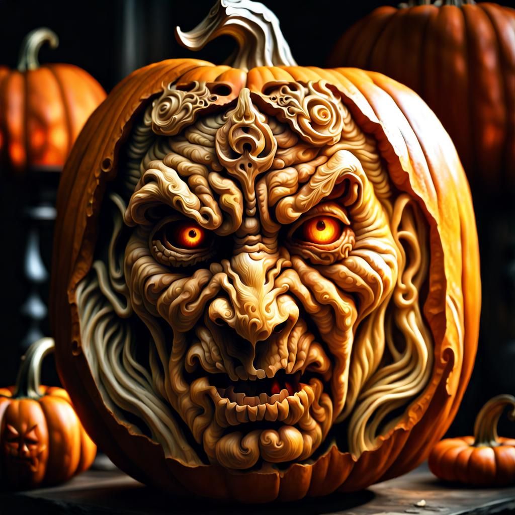 Spooky Pumpkin Carving: A Halloween Masterpiece