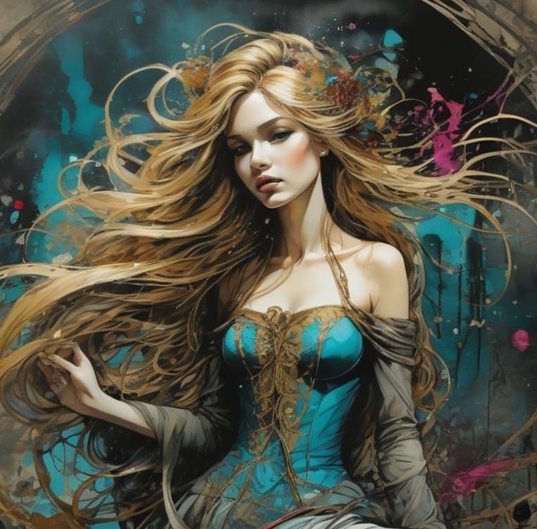 Rapunzel, get a hair cut. 😑