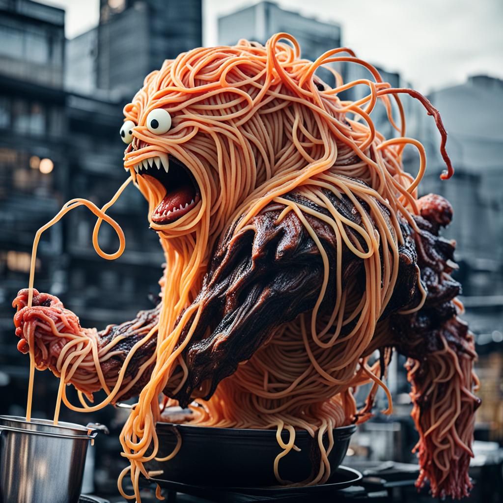 Mentaiko Spaghetti Monsters: A Culinary Adventure