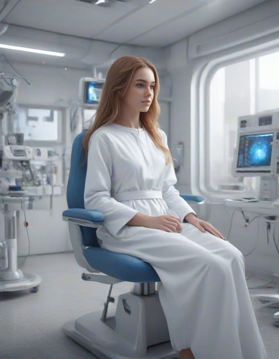 Futuristic Health Center in Detailed Matte Painting