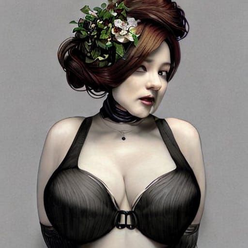 AI Generated Image of Coyness